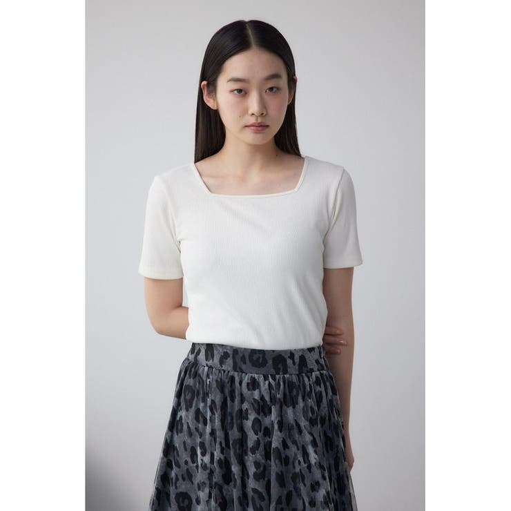 2WAYドライタッチリブトップス | AZUL BY MOUSSY | 詳細画像3 