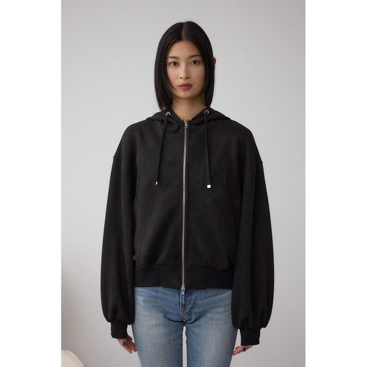 フェイクスエードフーディブルゾン | AZUL BY MOUSSY | 詳細画像18 