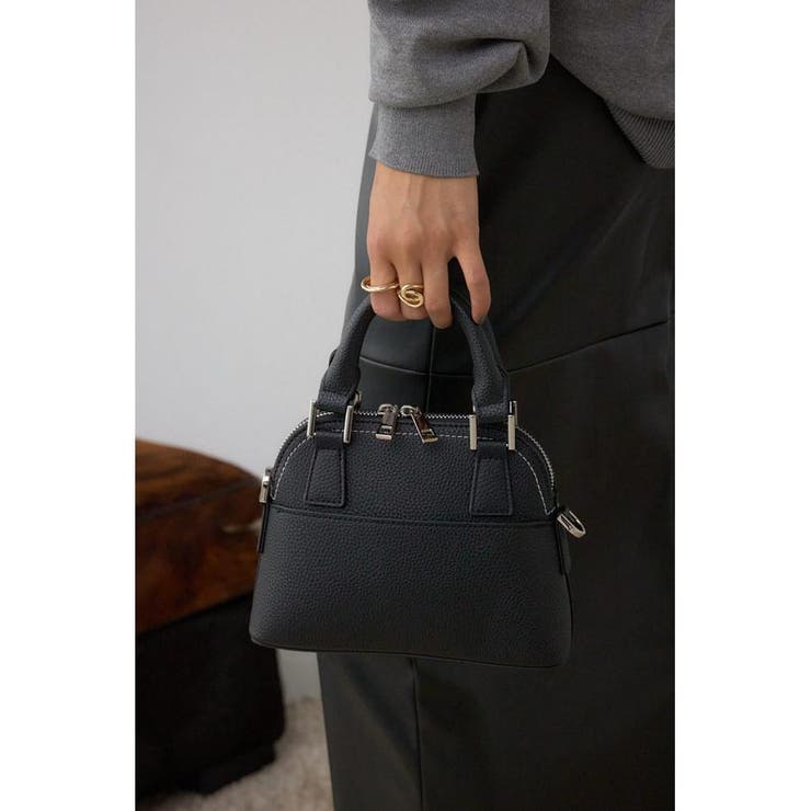 ダブルジッパーミニバッグ | AZUL BY MOUSSY | 詳細画像1 