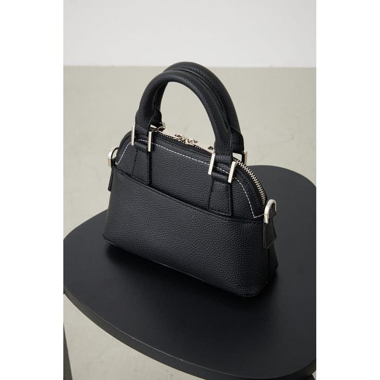 ダブルジッパーミニバッグ | AZUL BY MOUSSY | 詳細画像6 