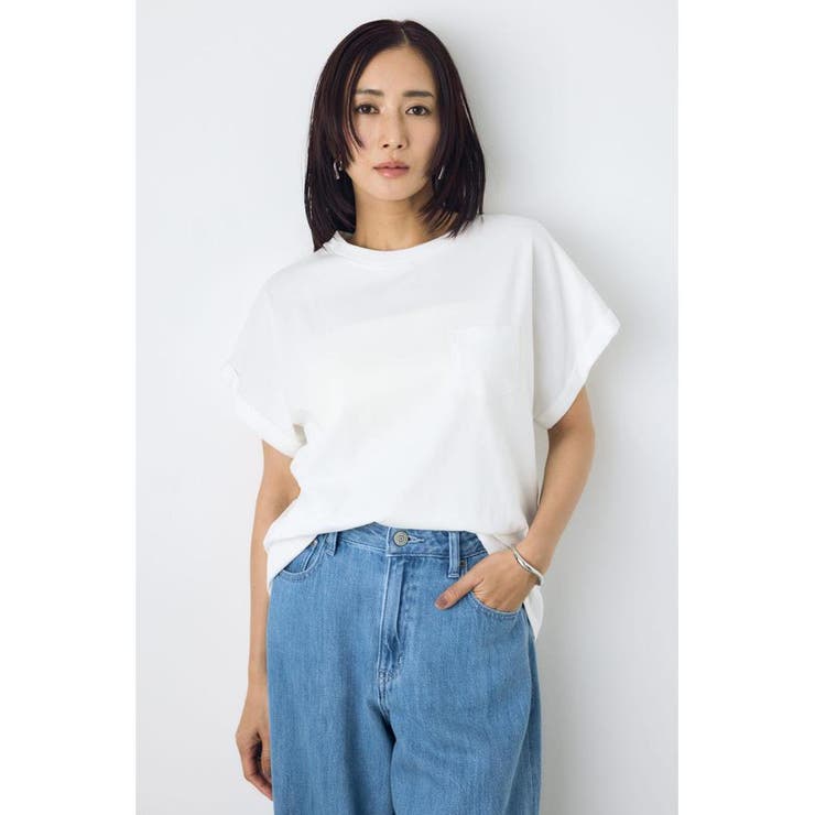 バックプリントTシャツ | AZUL BY MOUSSY | 詳細画像2 