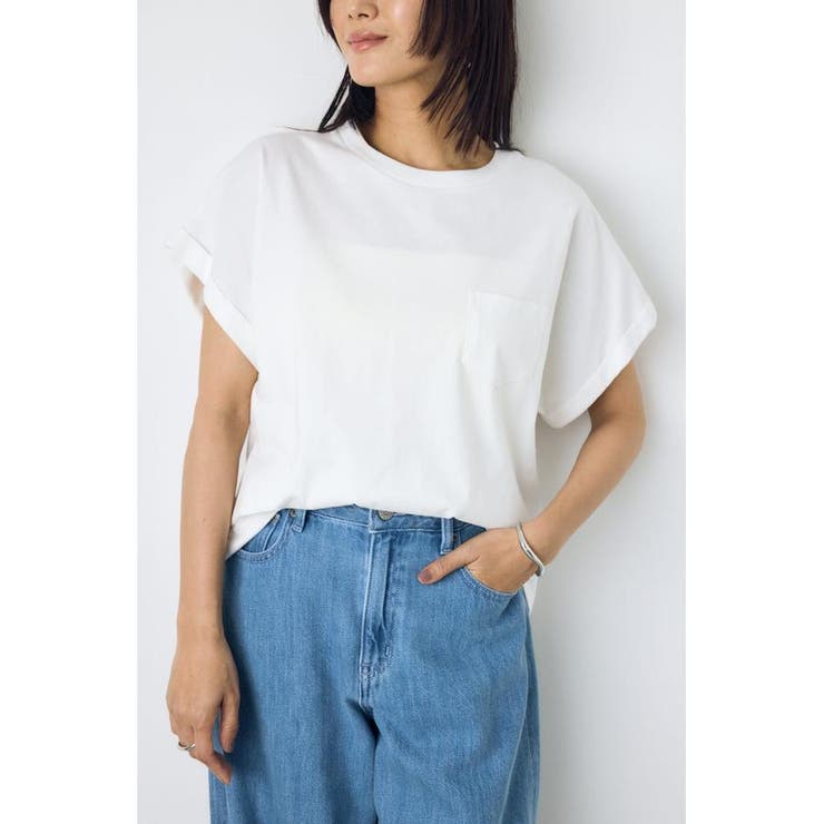 バックプリントTシャツ | AZUL BY MOUSSY | 詳細画像3 