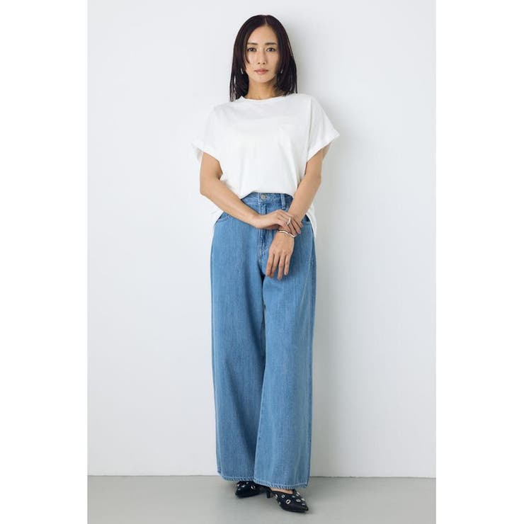 バックプリントTシャツ | AZUL BY MOUSSY | 詳細画像5 
