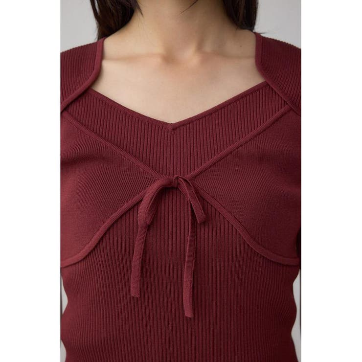 ビスチェレイヤードデザインニット | AZUL BY MOUSSY | 詳細画像26 