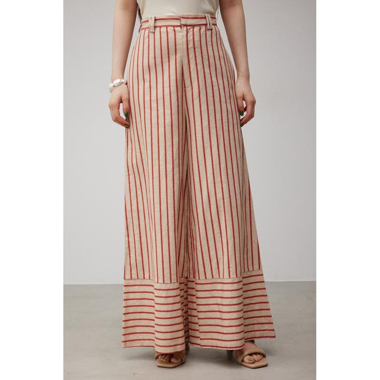 CONTRAST BORDER WIDE PANTS | AZUL BY MOUSSY | 詳細画像25 