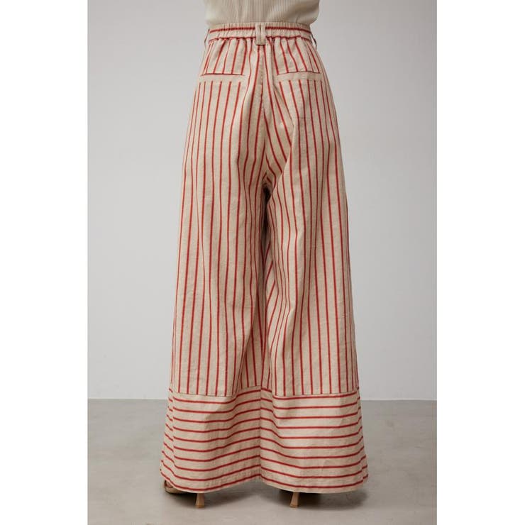 CONTRAST BORDER WIDE PANTS | AZUL BY MOUSSY | 詳細画像27 