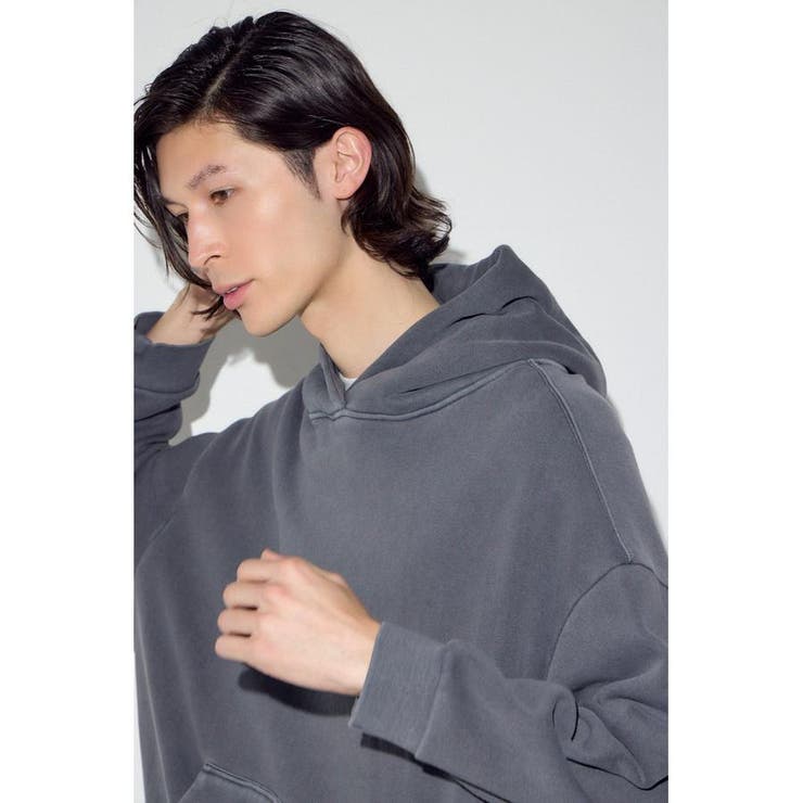 裏起毛ワイドフーディー | AZUL BY MOUSSY | 詳細画像2 