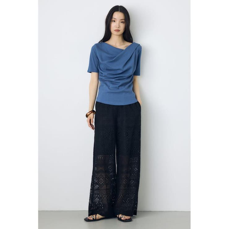 レースワイドパンツ | AZUL BY MOUSSY | 詳細画像12 