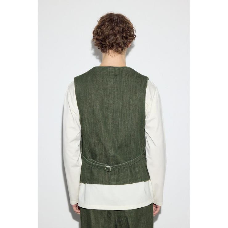 リラックスデニムベスト | AZUL BY MOUSSY | 詳細画像7 