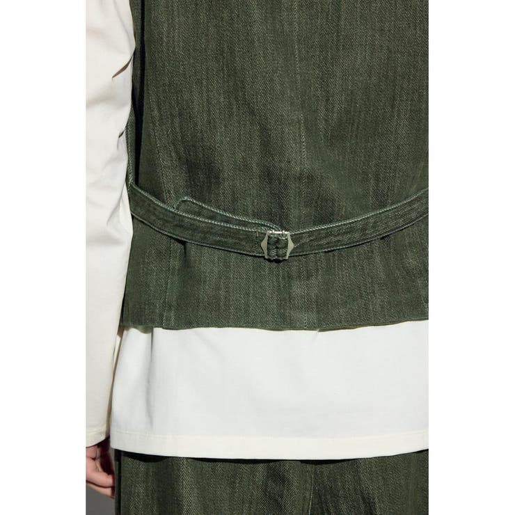 リラックスデニムベスト | AZUL BY MOUSSY | 詳細画像10 