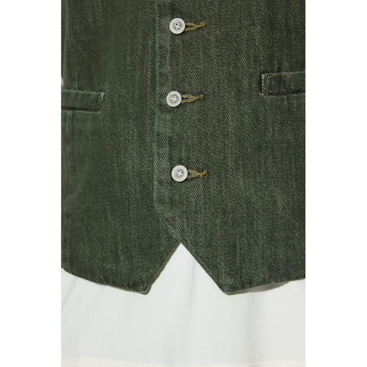 リラックスデニムベスト | AZUL BY MOUSSY | 詳細画像12 