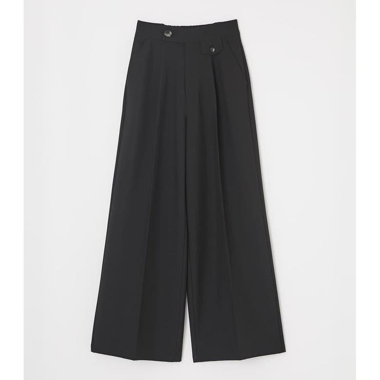 TUCK WIDE STRAIGHT PANTS[品番：AZLW0019057]｜AZUL BY MOUSSY