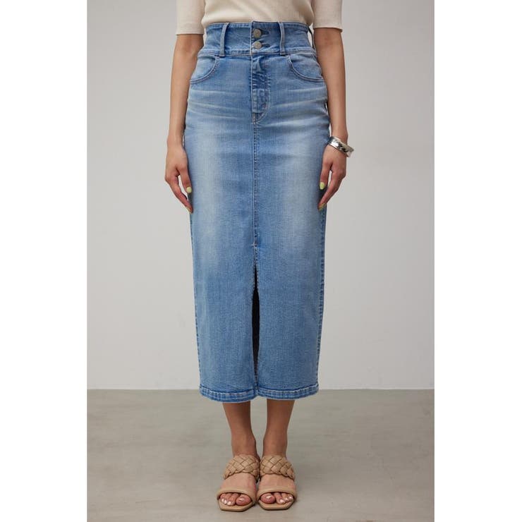 HIGH WAIST SLIT DENIM SKⅢ | AZUL BY MOUSSY | 詳細画像15 