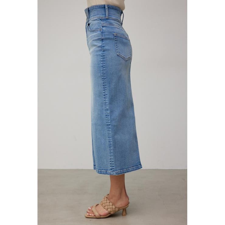 HIGH WAIST SLIT DENIM SKⅢ | AZUL BY MOUSSY | 詳細画像16 