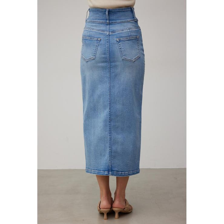 HIGH WAIST SLIT DENIM SKⅢ | AZUL BY MOUSSY | 詳細画像17 