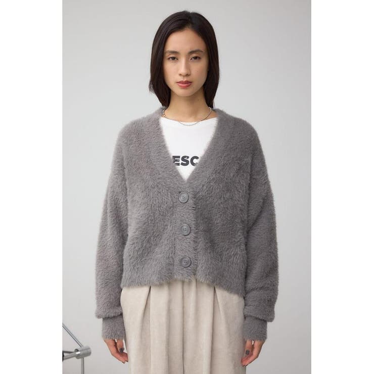 モヘヤライクニットカーディガン | AZUL BY MOUSSY | 詳細画像31 