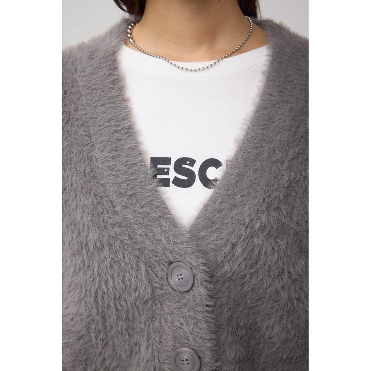 モヘヤライクニットカーディガン | AZUL BY MOUSSY | 詳細画像34 