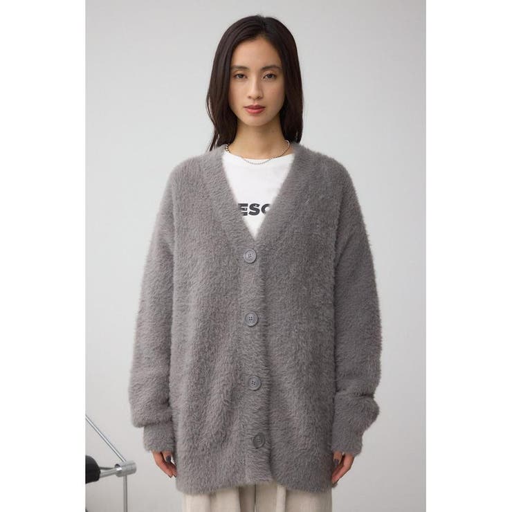 モヘヤライクニットカーディガン | AZUL BY MOUSSY | 詳細画像38 