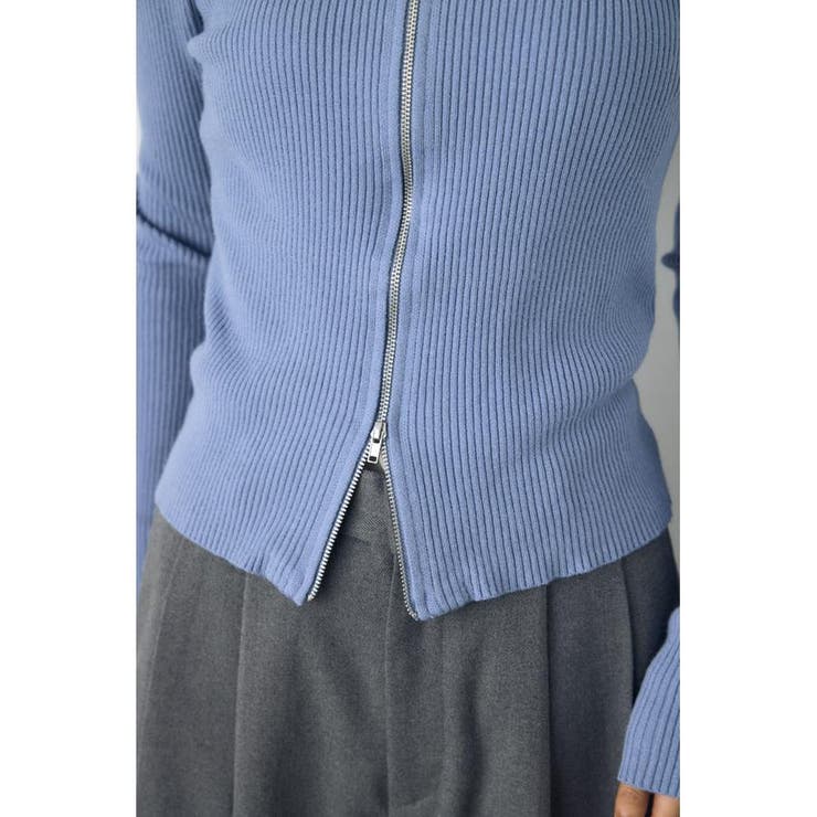 シャギーコンビジップオフショルニット | AZUL BY MOUSSY | 詳細画像21 