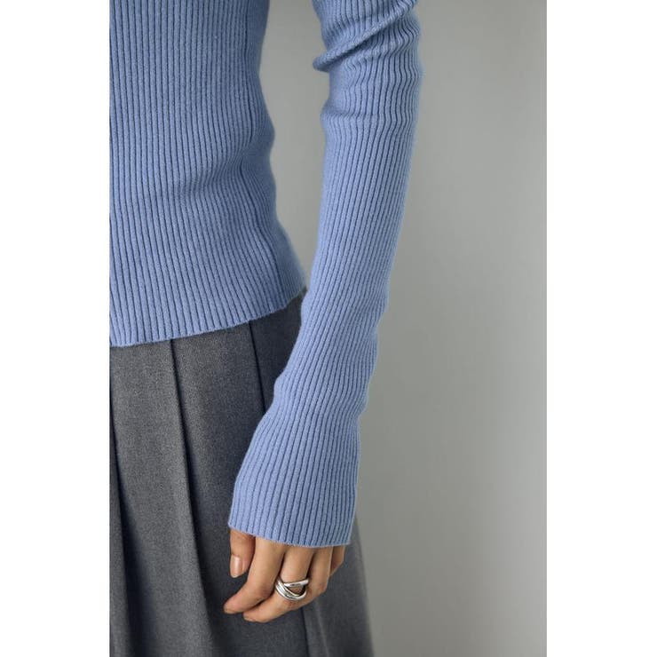 シャギーコンビジップオフショルニット | AZUL BY MOUSSY | 詳細画像22 