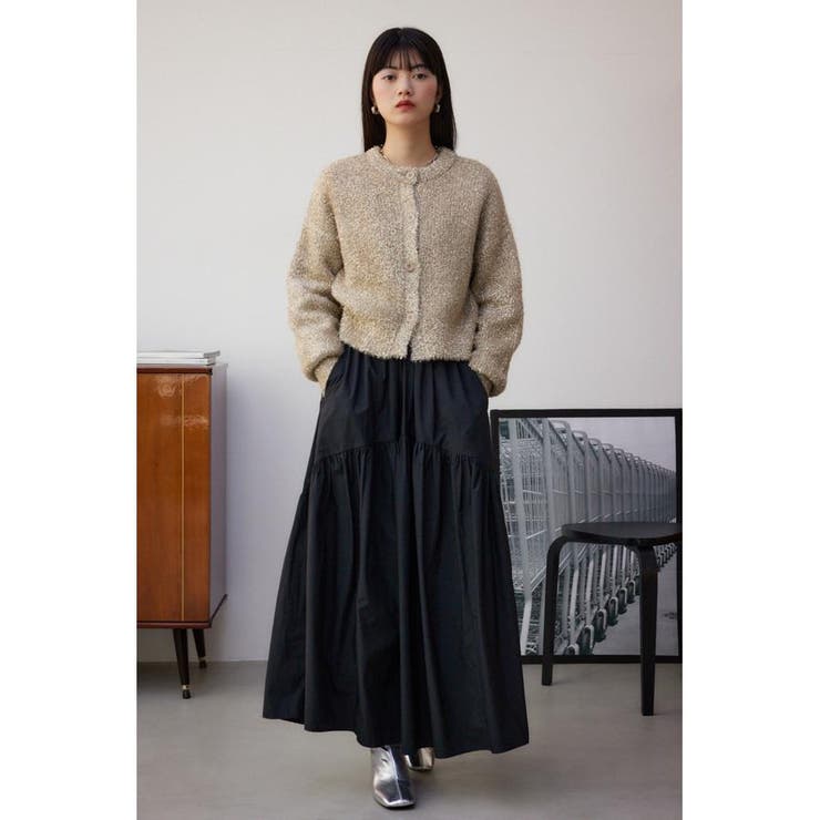 ギャザーロングスカート[品番：AZLW0021611]｜AZUL BY MOUSSY