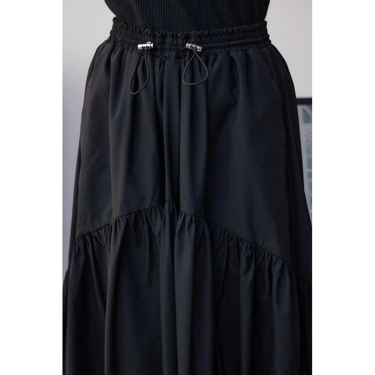 ギャザーロングスカート[品番：AZLW0021611]｜AZUL BY MOUSSY