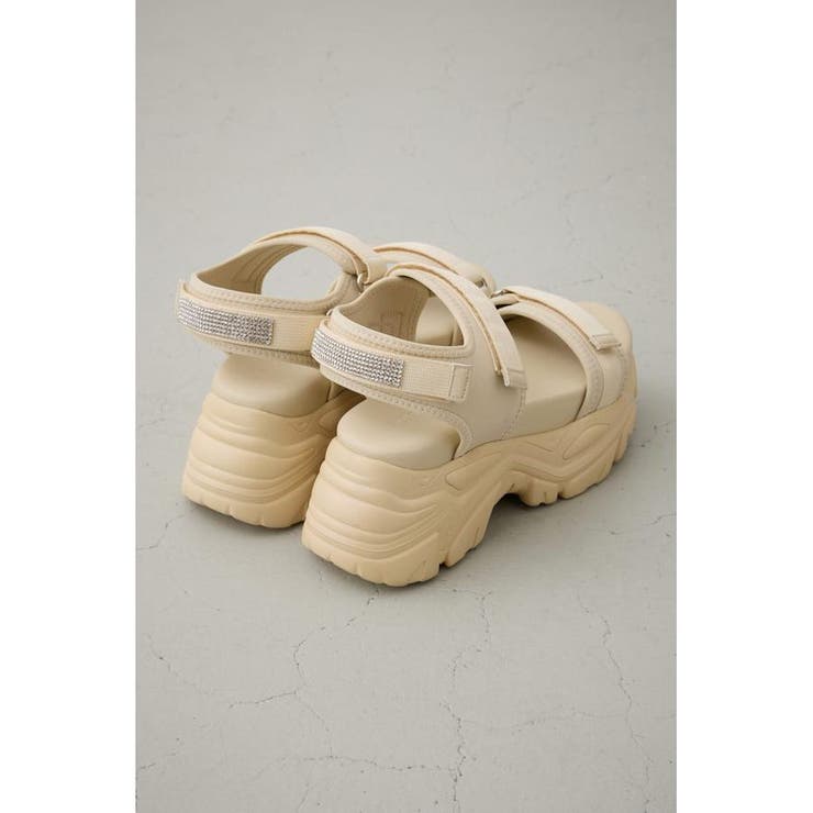 ラインストーンスニーカーソールサンダル | AZUL BY MOUSSY | 詳細画像18 