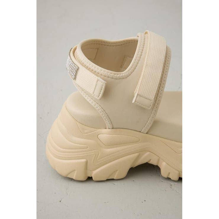 ラインストーンスニーカーソールサンダル | AZUL BY MOUSSY | 詳細画像21 