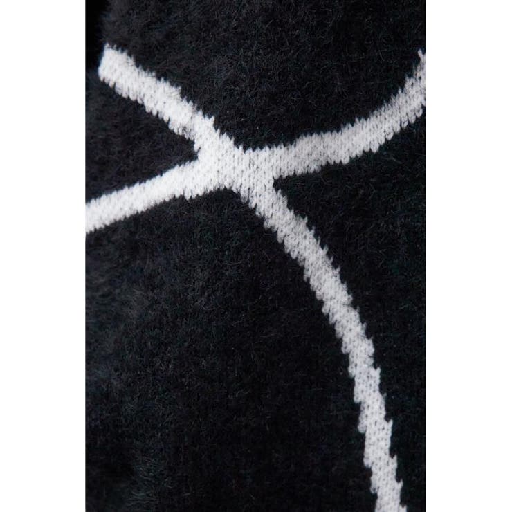 ニュアンスライン柄ニット | AZUL BY MOUSSY | 詳細画像21 