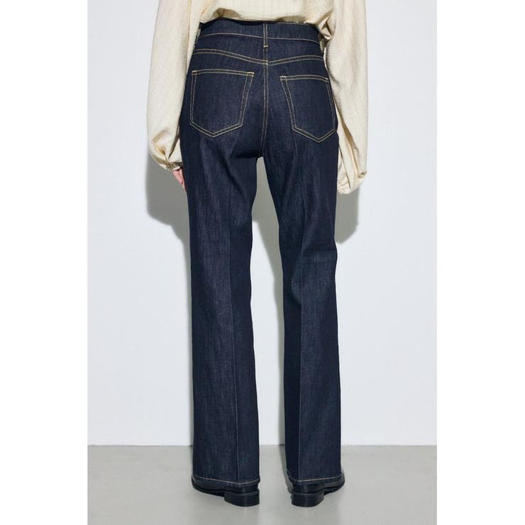 AZUL DENIM センタープレスフレアデニム ショート丈 | AZUL BY MOUSSY | 詳細画像19 