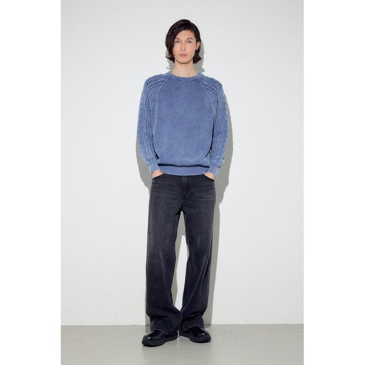 ヴィンテージウォッシュニットトップス | AZUL BY MOUSSY | 詳細画像15 