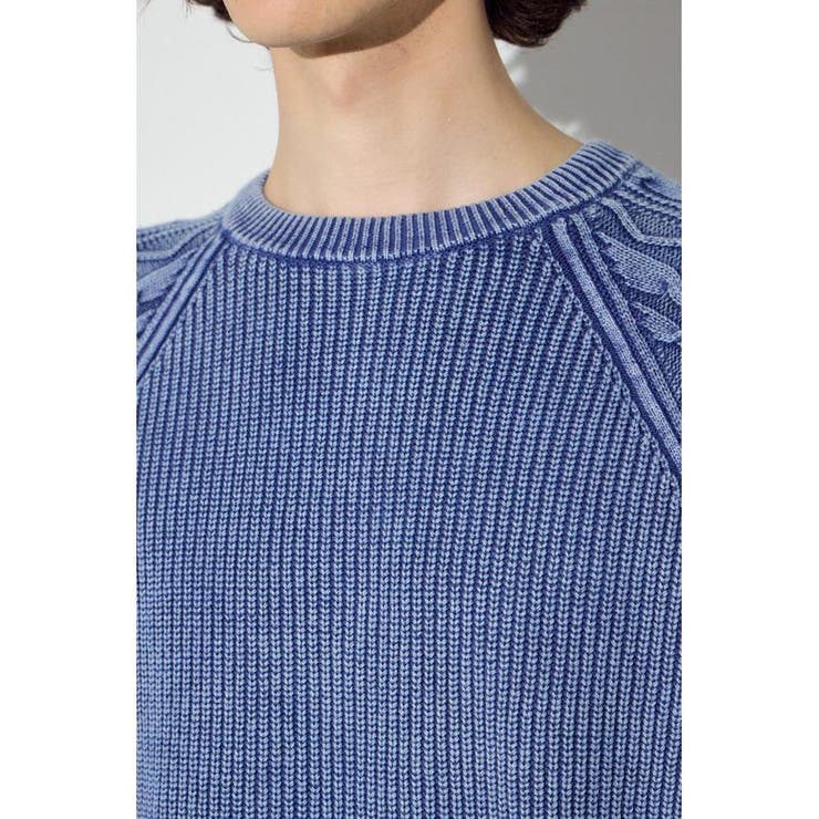 ヴィンテージウォッシュニットトップス | AZUL BY MOUSSY | 詳細画像19 