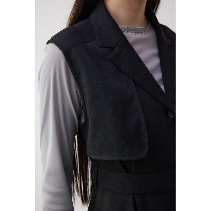 リネンライクジレワンピース | AZUL BY MOUSSY | 詳細画像13 