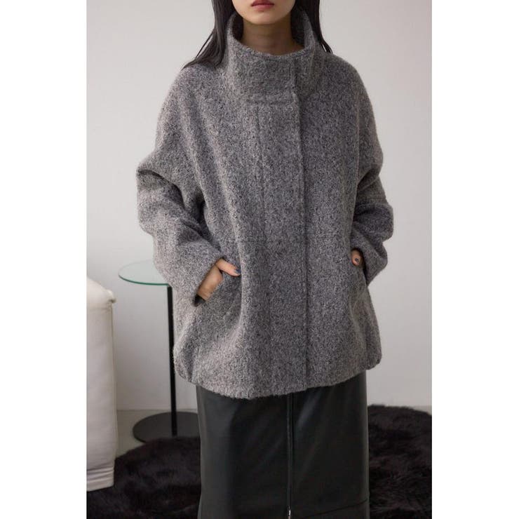 T.GRY | ブークレスタンドコート | AZUL BY MOUSSY