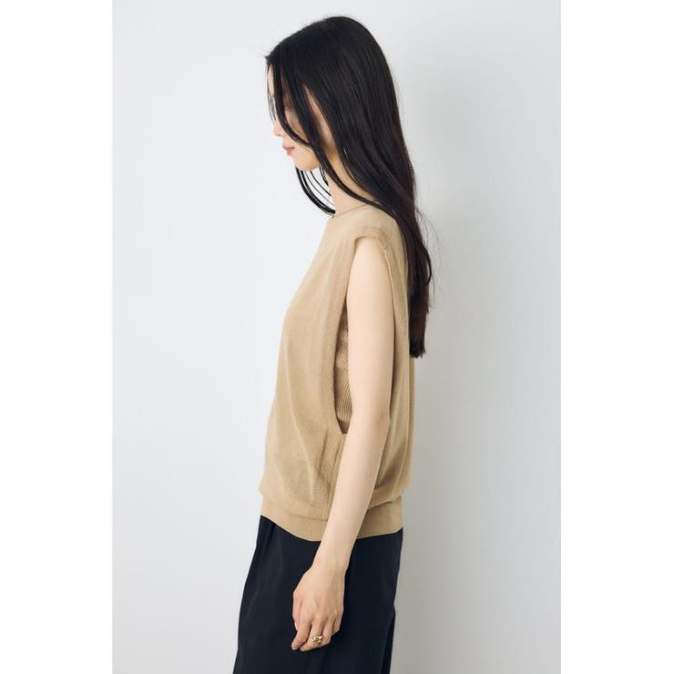 2点セットノースリーブニット(パット付き) | AZUL BY MOUSSY | 詳細画像17 