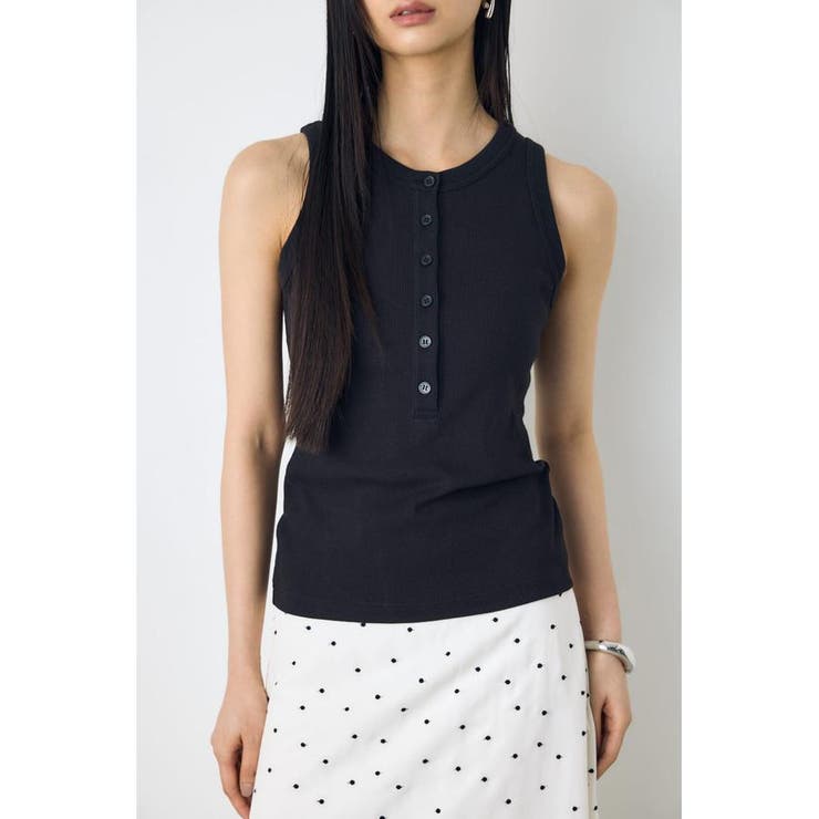 ヘンリーネックタンクトップ | AZUL BY MOUSSY | 詳細画像11 