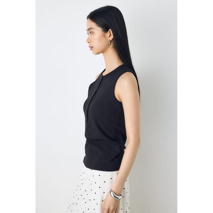 ヘンリーネックタンクトップ | AZUL BY MOUSSY | 詳細画像12 