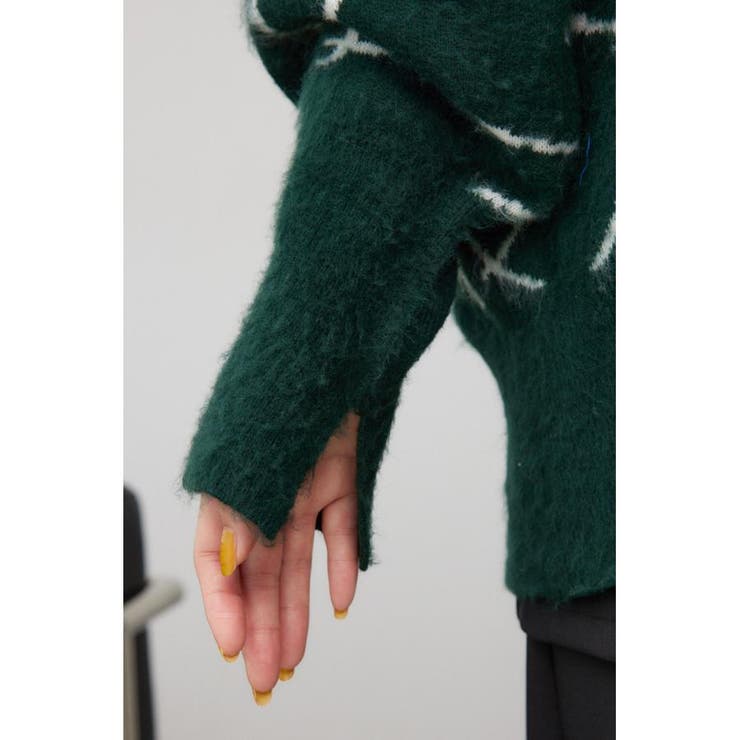 ライン柄ニットカーディガン | AZUL BY MOUSSY | 詳細画像22 