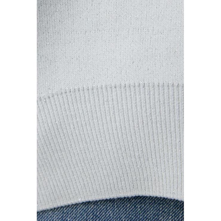 スウェットライクジャガードニット | AZUL BY MOUSSY | 詳細画像12 