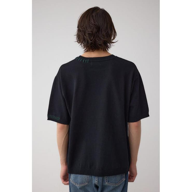カラーハンドステッチニット | AZUL BY MOUSSY | 詳細画像17 