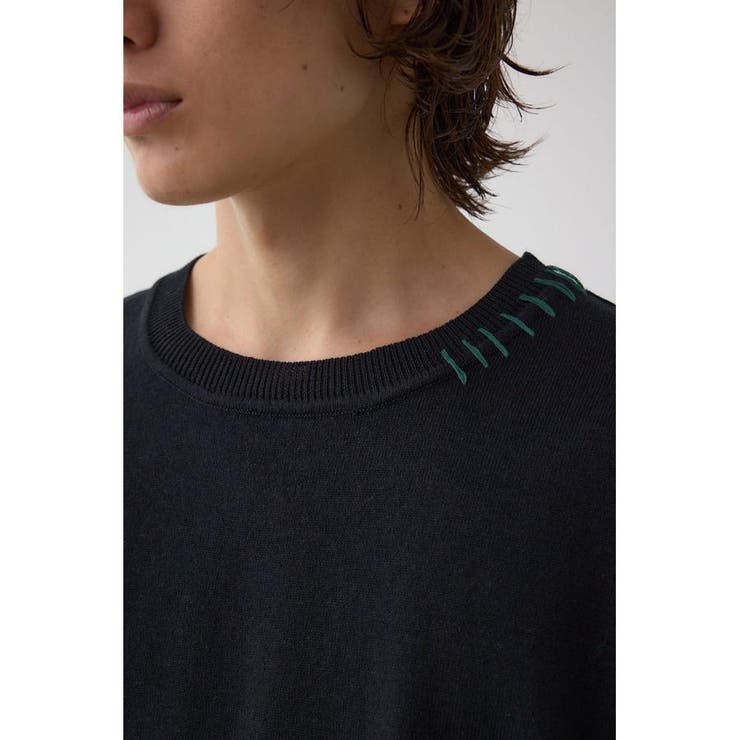 カラーハンドステッチニット | AZUL BY MOUSSY | 詳細画像18 