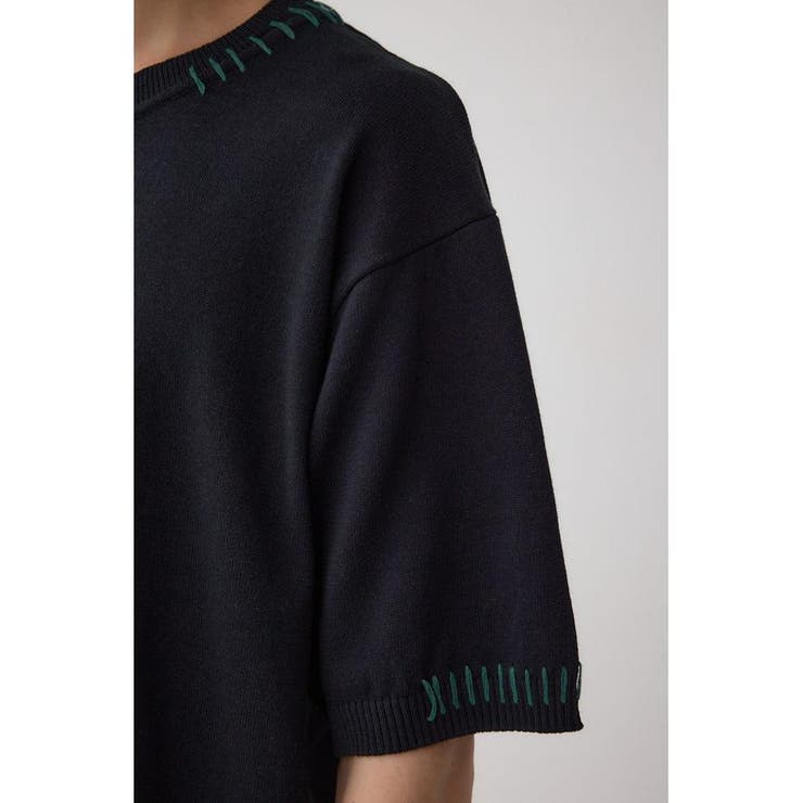 カラーハンドステッチニット | AZUL BY MOUSSY | 詳細画像19 