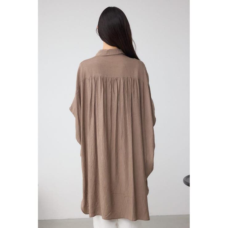 C/T冷感 裾ドロストドルマンルーズシャツ | AZUL BY MOUSSY | 詳細画像33 