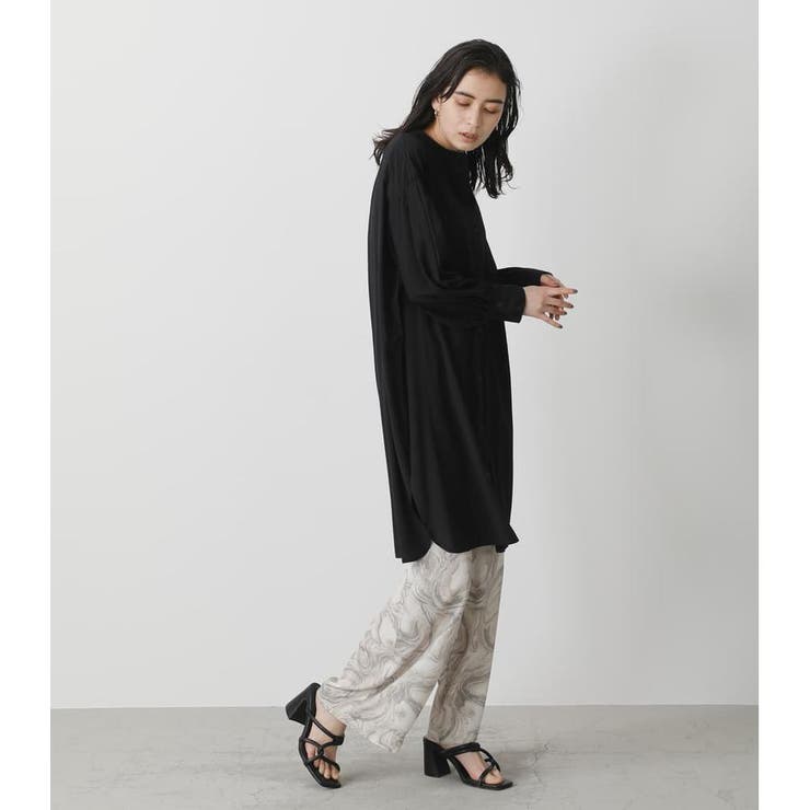 MARBLE PATTERN RELAX PANTS[品番：AZLW0018756]｜AZUL BY