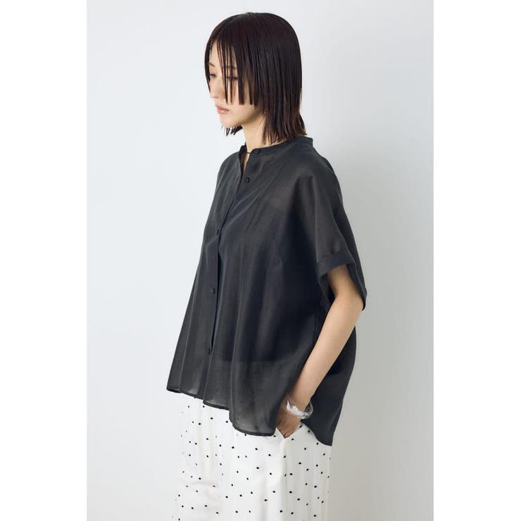 ハーフスリーブドルマンシャツ | AZUL BY MOUSSY | 詳細画像17 