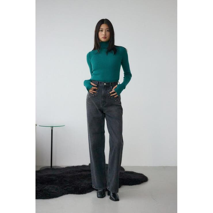 サムホールリブニットトップス | AZUL BY MOUSSY | 詳細画像24 