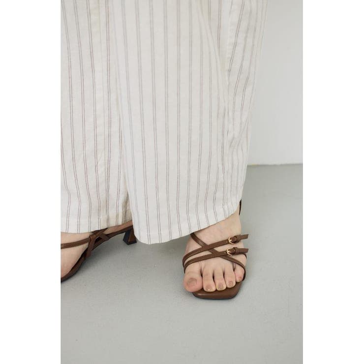 ナローストラップサンダル | AZUL BY MOUSSY | 詳細画像16 