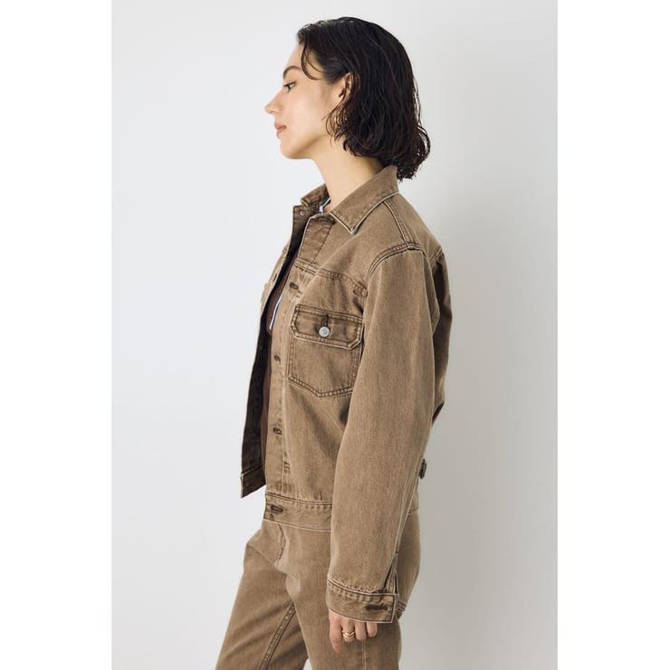 AZUL DENIM タイトフィットデニムジャケット | AZUL BY MOUSSY | 詳細画像3 