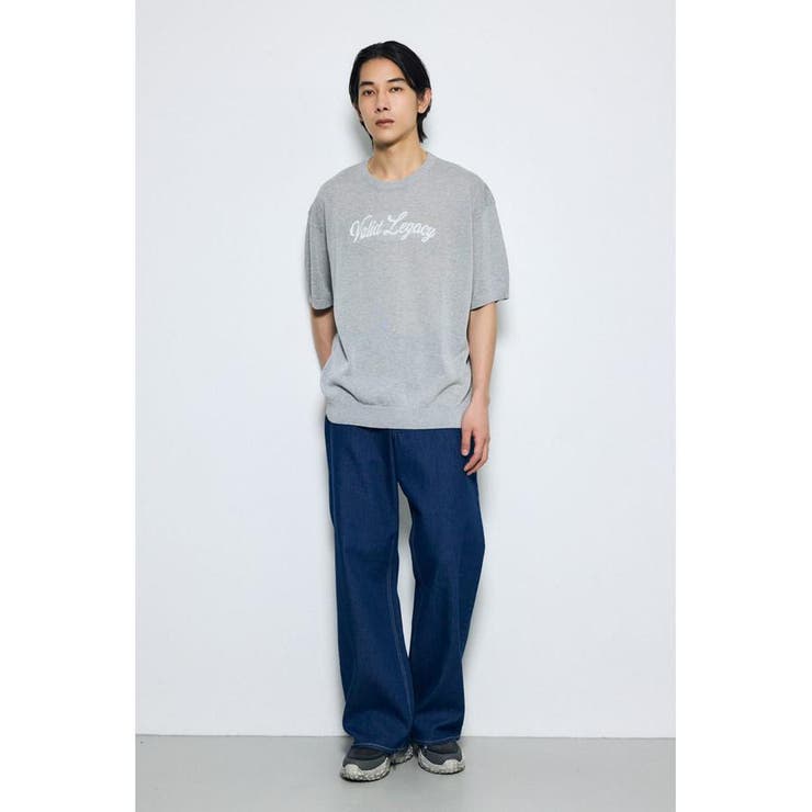 フロントロゴ半袖サマーニット | AZUL BY MOUSSY | 詳細画像24 