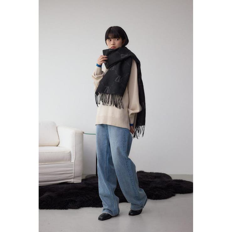 AZモノグラム柄ストール | AZUL BY MOUSSY | 詳細画像11 